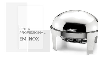 Utensílios profissionais em inox